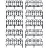 NEW DECORATIVE GARDEN FENCING 10PCS IN 2 BOXES