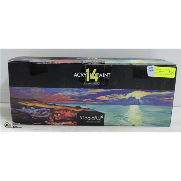 MAGICFLY ACRYLIC PAINT SET  14 X 240ML