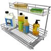 Image 1 : NEW STAINLESS 11" WIDE UNDER COUNTER ORGANIZER