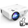 Image 1 : NEW REPACKED DR J AK-40 WIFI PROJECTOR, WHITE