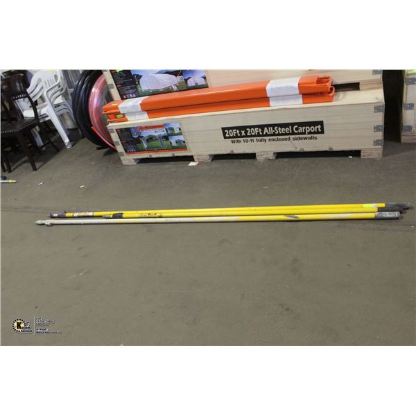 LOT OF 3 PAINT EXTENSION POLES