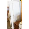 LOT OF 3 ASSORTED DOORS; 2- 80" TALL SHAKER STYLE