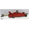 UNCLAIMED FLOOR JACK NO BAR AND AXE