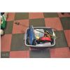 Image 1 : TOTE OF TOOLS INCLUDES TIGER TORCH, SNAP ON