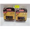 Image 1 : 2PK OREGON H78 20" CHAINSAW CHAIN FITS VARIOUS
