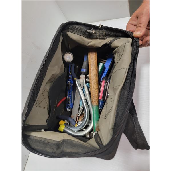 SMALL TOOL BAG WITH MISC TOOLS