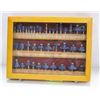 WOODEN CASE WITH VARIOUS ROUTER BITS