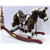 Image 1 : KIDS ROCKING HORSE FLOOR TO SADDLE IS 16 INCH