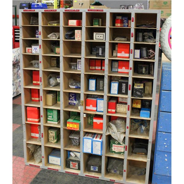 75‑Drawer Nut & Bolt Organizer – Alloy Steel Frame, ABS Drawers, Customizable Dividers