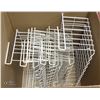 BOX LOT OF UNDER SHELF WIRE BASKETS