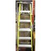 Image 1 : FEATHERLITE 6' YELLOW ALUMINUM LADDER
