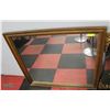 Image 1 : RECTANGLE WOODEN MIRROR