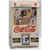 Image 1 : COCA-COLA SERIES 4 OPENED COLLECTORS CARDS