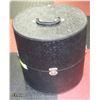 OLDER HAT BOX WITH VINTAGE FUR HAT