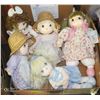 Image 1 : 5 PRECIOUS MOMENTS DOLLS