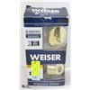 Image 1 : WEISER DEADBOLT NEW BRASS