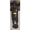 Image 1 : CARVED WOOD FIGURE