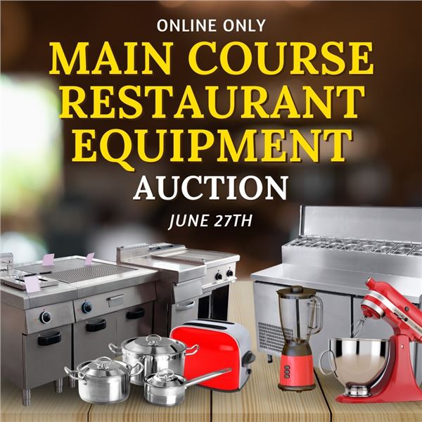 WELCOME TO KASTNER AUCTION'S JUNE RESTAURANT SALE
