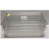 Image 1 : 3 CAMBRO FULL SIZE 6" DEEP POLY CARB FOOD PANS W/