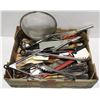 Image 1 : FLAT OF ASSORTED KITCHEN UTENSILS INCL: SPATULAS,
