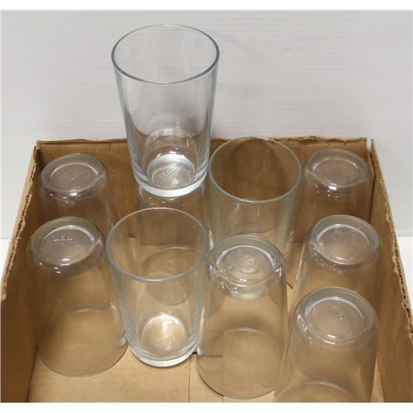 FLAT OF IKEA DRINKING GLASSES