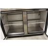 Image 2 : TRUE 2 DOOR UNDERCOUNTER FREEZER ON CASTERS *TESTED & WORKING