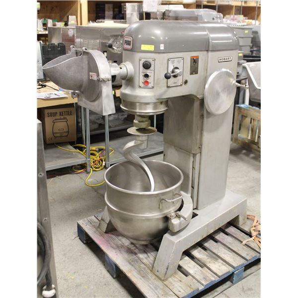 HOBART COMMERCIAL 60 QT MIXER W/ DOUGH HOOK 