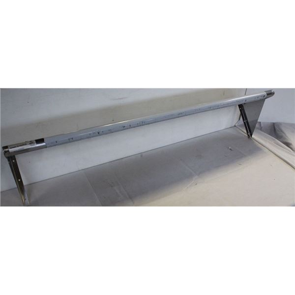 NEW MVP STAINLESS STEEL  WALL MOUNT SHELF 12 X84 