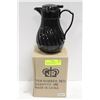 Image 1 : NEW JOHNSON ROSE 20OZ. BLACK SWIRL COFFEE SERVER