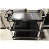 3 TIER MAGNUM SERVICE CART 35" X 20" X 34.5"