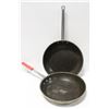 Image 1 : LOT OF 2 MAGNUM ALUMINUM 14" FRYING PANS