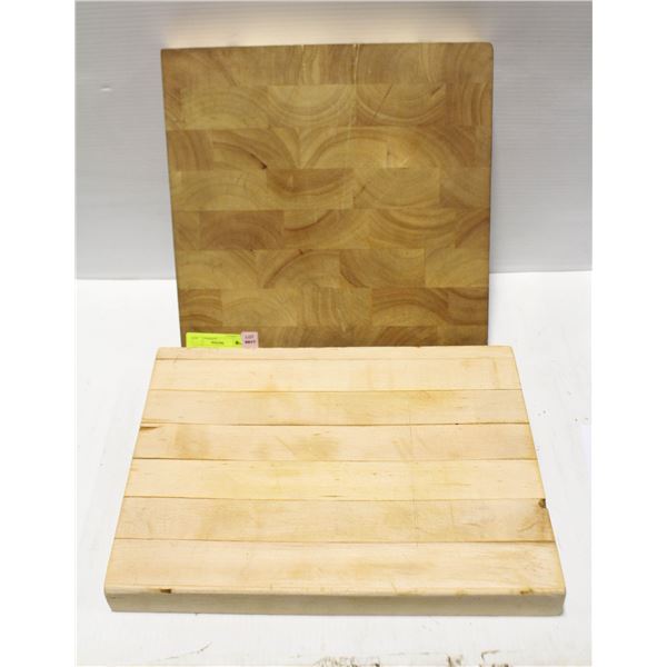 TWO CUTTING BOARDS