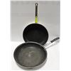 Image 1 : THREE ASSORTED FRYING PANS- 12"/11"/10"