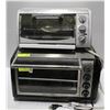 LOT OF 2 COUNTERTOP TOASTER OVENS