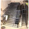 Image 1 : GROUP OF SEVEN,  7-SLOT WIRE TABLETOP JAM RACKS