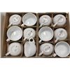 Image 1 : 12 NEW JOHNSON ROSE 7OZ. TAPERED COFFEE CUPS