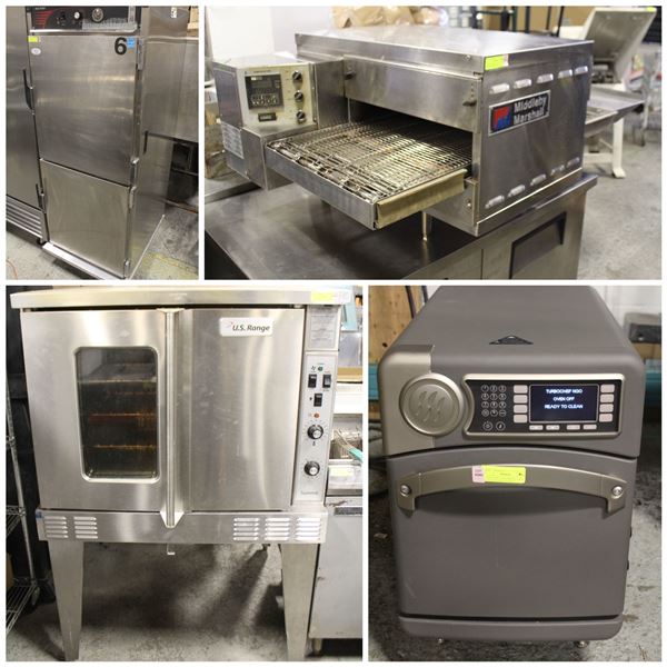 FEATURED LOT(S): COMMERCIAL OVENS & COOKING