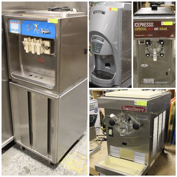 FEATURED LOT(S): ICE MAKER & ICE CREAM MACHINES