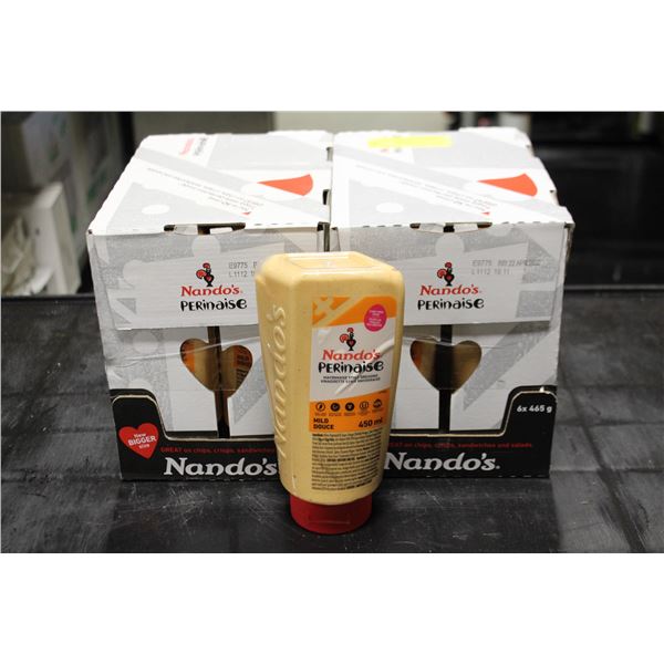 2 CASES OF ORIGINAL NANDOS PERINAISE MAYONAISE