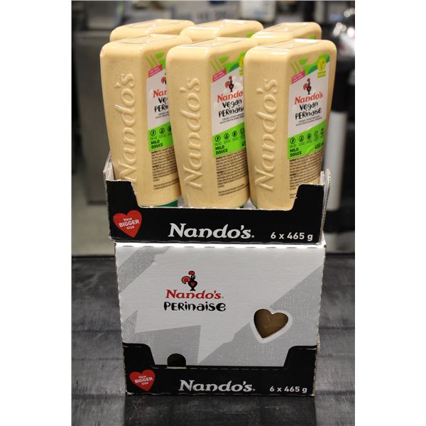 2 CASES OF VEGAN NANDOS PERINAISE MAYONAISE