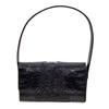 Image 2 : Ladies Black Crocodile Shoulder Handbag (ACT-090)