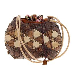 Handmade Coconut Shell Handbag (ACT-143)