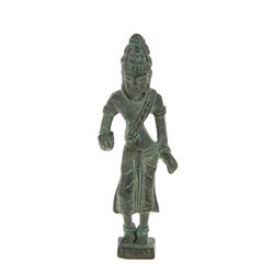 Antique Brass Buddha Statue  (ANT-234)