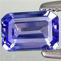 0.82ct RARE Tanzanite Gorgeous Blue Natural Top Octagon FLAWLESS RETAIL $3550 (GEM-4019)