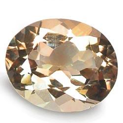 5.38ct RARE  Supreme  Imperial Topaz Oval Unheated VVS RETAIL $6300 (GEM-4067)