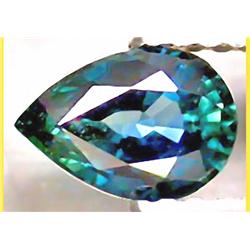 0.78ct VERY RARE Clean AAA Top Blue Green Sapphire FLAWLESS RETAIL $7225 (GEM-4073)