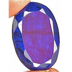 52ct Huge Stunning Blue Natural Sapphire  RETAIL $5000 (GEM-4093)
