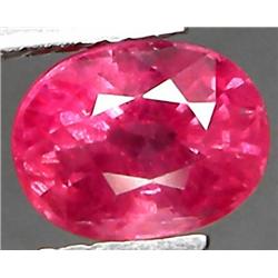 1.89ct RARE Top AAA Pink Red Ruby Mogok VVS Oval Cut  RETAIL $1750 (GEM-4128)