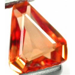 0.81ct VERY RARE  Supreme  Orange Sapphire Fancy VVS RETAIL $1900 (GEM-4143)
