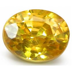 1.41ct VERY RARE  Gorgeous Yellow  Sapphire Ceylon VVS RETAIL $1550 (GEM-4148)